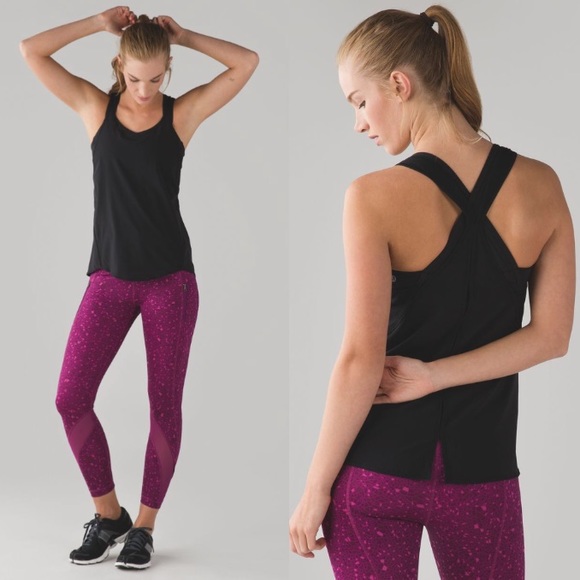 lululemon athletica Tops - 🍍SALE🍍Lululemon Real Quick Singlet